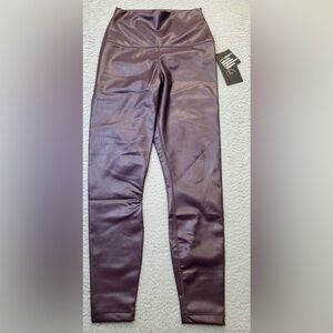 Burdeos High-Waisted TPU Leggings NWOT